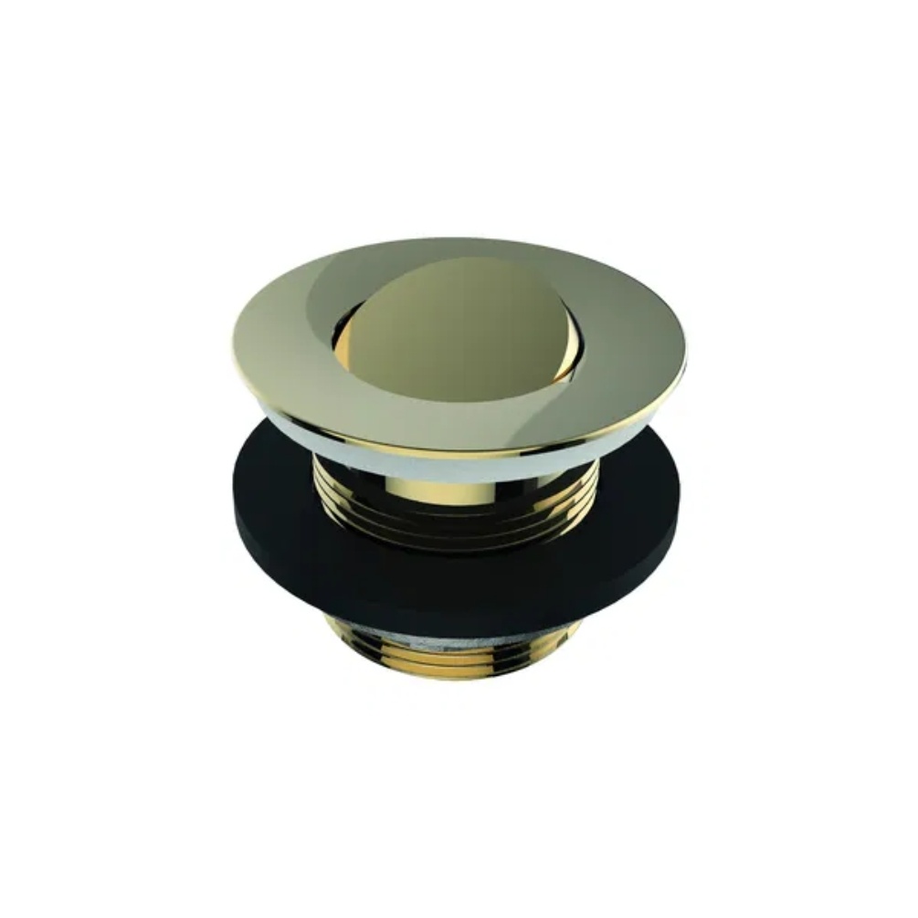 Cut out image of the Victoria + Albert Kit 12 Polished Brass Universal Bath Waste